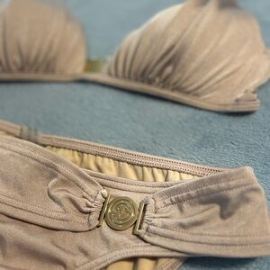 Victoria's Secret Classic Bikini with Gold Detail